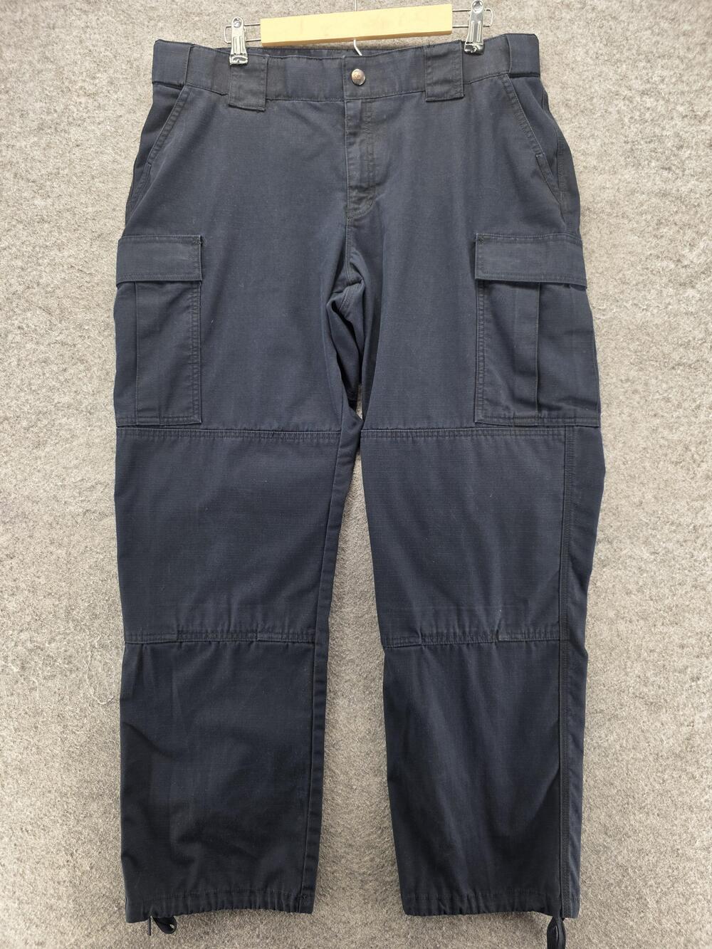 5.11 Tactical Pants Womens 16 Blue Cargo Straight Regular Cotton Blend